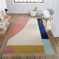 Ankara Flat Weave Kilim Rug in Wool Mix