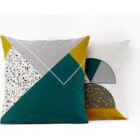 Hilda Geometric Spots 100% Cotton Pillowcase