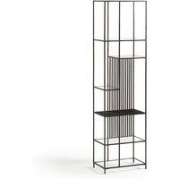 Rectiligne Metal & Glass Bookcase