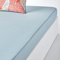 Grues Cotton Percale 180 Thread Count Fitted Sheet