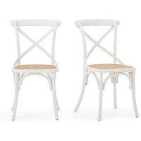 Set of 2 Cedak Wood Chairs