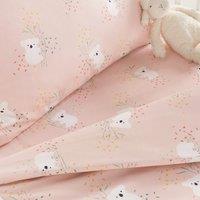 Louisa Koala Cotton Fitted Cot Sheet