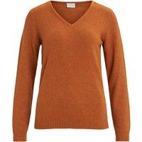 Fine Knit Jumper with V-Neck