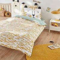 Kalou Tiger Print Cotton Duvet Cover