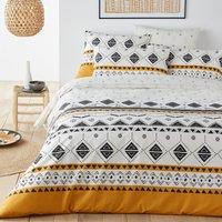 Bahiya Graphic 100% Cotton Percale 200 Thread Count Duvet Cover