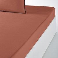 Merida Plain 100% Washed Cotton Fitted Sheet