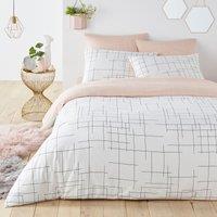 Charline Graphic Reversible 100% Cotton Pillowcase