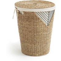 Tressie Woven Seagrass Laundry Basket