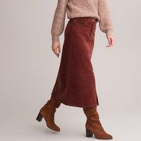 Corduroy Full Midi Skirt