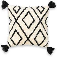 Cali Geometric Tassel 100% Cotton Cushion Cover