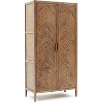 Nottingham 2-Door Solid Pine Wardrobe