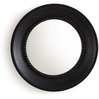 Afsan 45cm Diameter Round Mango Wood Mirror