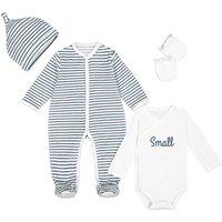 Velour Newborn Set in Cotton Mix