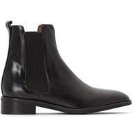 Domicio Leather Chelsea Ankle Boots