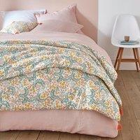 Majari Floral Washed Cotton Bedspread