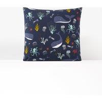 Melvil Ocean Whale 100% Cotton Child's Pillowcase