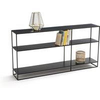 Hiba Low Steel Dual-Function Bookshelf