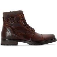Jfwalbany Leather Lace-Ups Ankle Boots