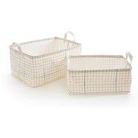 Set of 2 Acao Medium Storage Baskets