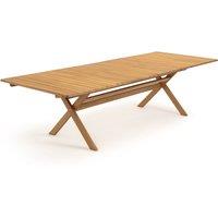 Ralto Acacia Folding Garden Table with 2 Extensions