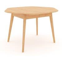 Biface Extendable Oak Veneer Dining Table (Seats 4-10)