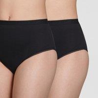 Pack of 2 Full Knickers in Cotton