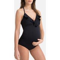Backless Maternity Swimsuit