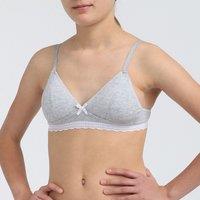Cotton Non-Underwired Bra, Sizes 26A-32B