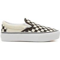 Classic Platform Checkerboard Flatform Slip Ons