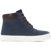 Kids Leather Ankle Boots with Zips and Laces