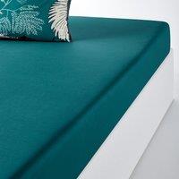 Grues 100% Cotton Percale Fitted Sheet
