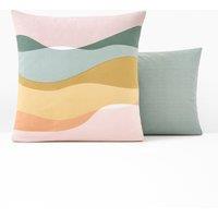 Alma Retro Graphic 100% Cotton Pillowcase