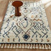 Naroun Hand Woven Thick 100% Wool Berber-Style Rug