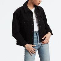 Denim Jacket with Borg Lining