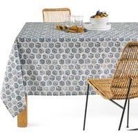 Sabi Stain-Resistant Patterned Tablecloth