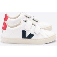 Kids Esplar Leather Trainers with Touch 'n Close Fastening