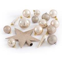 Caspar 33-Piece Christmas Bauble Set