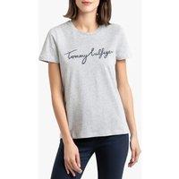 Cotton Crew Neck T-Shirt with Short Sleeves