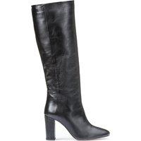 Calime Leather Calf Boots with Heel