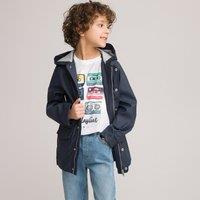 Hooded Waxed Jacket, 3-12 Years