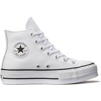 Chuck Taylor All Star Lift Leather Hi Trainers