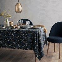 Longina Floral 100% Washed Cotton Tablecloth