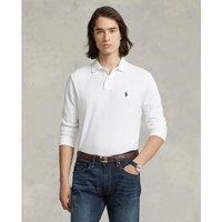 Cotton Slim Polo Shirt with Long Sleeves