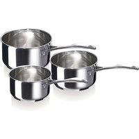 Set of 3 Chef Saucepans