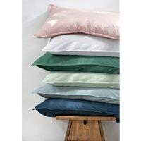 Lyo Plain Cotton Percale Lyocell 180 Thread Count Duvet Cover