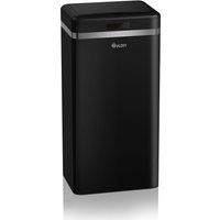 Retro 45L Square Sensor Bin in Black