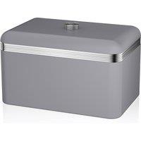 Retro Bread Bin in Grey