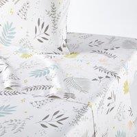 Suzanne Floral 100% Cotton Percale 200 Thread Count Flat Sheet