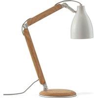 Venatti Oak and Metal Articulated Table Lamp