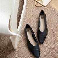 Leather Ballet Flats